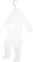 Homoyoyo Full Body Mannequin with Hanger Lightweight Plastic Display for Outfits for Clothing Stores and Retail Environments