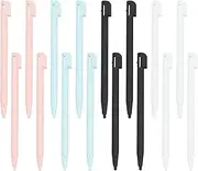 LT Easiyl 20pcs Stylus Pen Touch Screen Pen NDSL Touch Pens Compatible with Nintendo NDS Lite for Control Video Games, White Black Pink Blue