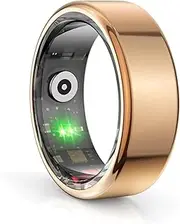 Diyeeni Smart Ring, Universal Wearable Health with App, Sports Ring with Heart Rate Monitor, Sleep Monitor, Temperature, Pedometer, IP68 Waterproof, Life (19.9mm/0.78in)