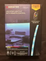Monster Illuminessence LED Strip Light Kit with Remote Control ***BRAND NEW***
