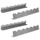 4pcs/set Skewer Grill Rack Stainless Steel Bbq Tools Barbecue Grilling Shish