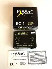 Vtg Passac EC-1 Acoustic Equalizer Pre-Amp RARE