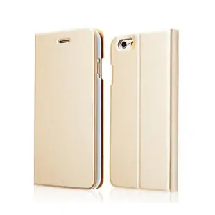 【GCOMM】iPhone6/6S 5.5” Metalic Texture 金屬質感拉絲紋超纖皮套(香檳金)