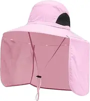 [Oshhni] Wide Brim Bucket Hat Versatile Sun Hat for Outdoor Climbing Travel Hiking Sports