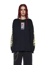 [HUF] Phoenix Rising Long Sleeve Tee