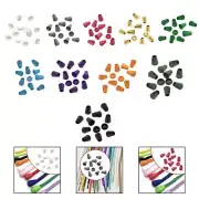 10x Bell End Stoppers Decor Cord Rope End Locks for Drawstring DIY Crafting