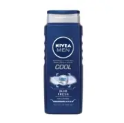 Nivea for Men Cool 3 in 1 Body Hair & Face Wash 16.9 Oz
