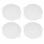 4Pcs Hot Compress Face Towel 3 Holes Strong Water Absorption Capacity Skin F SD0