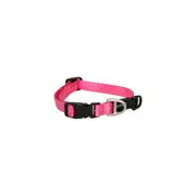 Rogz Pink Small 11mm Wide x 20cm to 31cm Classic Utility Collar for Dogs & Puppies