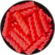 Cherry Sticks large Jujube Bulk Juju Twist Candy 15 Pounds FREE SHIP 48 STATES