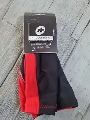 Assos S7 Arm Warmers Black/Red Size 2 (XL)