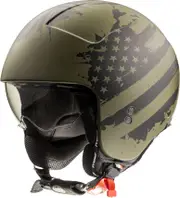 Premier Rocker AM, open face helmet , color: Matt Olive/Black , size: XS