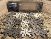 Lizards of MC Escher Foam Tile Soft Puzzle 1996 MOMA Museum Of Modern Art In Box