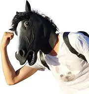 Horse Mask Party Dress Up Horse Head Latex Masks for Adults Men Masquerade