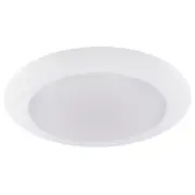 Luminance Sunset Lighting F8626-30 LED Disk Light, Aluminum Plastic White Finish