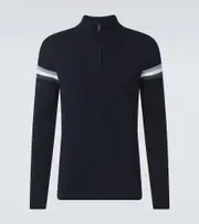 [Fusalp] Fusalp Wengen IV wool half-zip sweater AU 96 blue
