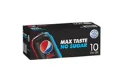 Pepsi Max Cola Cans 375m x 10