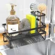 Kitchen Sink Caddy Sponge Holder for Sink, Black