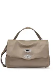 [Zanellato] Zanellato-Postina S Leather Crossbody Bag With Double Shoulder Strap-Donna OS