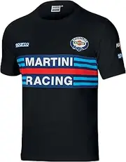Sparco 01274MRNR0XS Racing T-Shirt Black