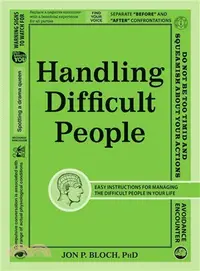 在飛比找三民網路書店優惠-Handling Difficult People — Ea