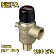 Nefa Expansion Control Valve ECV1200HS 1200kPA, 15mm/1/2”BSB