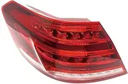 tail light Rear Bumper Tail Light Lamp Taillights Taillamp Brake Light Outer Compatible With Mercedes Benz W212 E-Class E300 2014 2015 2016(Left side)