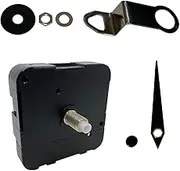 New Quartz OK888 Non Ticking Tide Tidal Clock Movement Mechanism Motor - For Tide Indicator Clocks - Clock Making Or Replacement Repair (55mm Black Metal Hand)