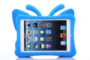 Butterfly Soft Silicone Tablet Case 7.9 inch For iPad Mini 1/2/3/4-Blue