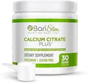 BariSlim Bariatric Calcium Citrate Plus with Magnesium and Vitamin D - 600 mg of Calcium Citrate Per Serving - Formulated for Patients After Weight Loss Surgery - 30 Servings
