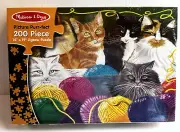 Melissa and Doug Picture Purr-fect 200 PC Cats Jigsaw Puzzle 14x19 New Sealed