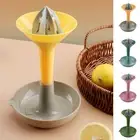 Hand Juicer Citrus Orange Lemon Squeezer Manual Lid Rotation Press Reamer