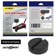 Rubber Car Jack Pad To Fit Vehicle & Pinch Weld Sill Jacking Points 10mm Slot. (for: Fiat)