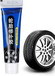 Tire Cement Glue - Tire Repair Glue - Multipurpose Heat Resistant Strong Glues, Waterproof Instant Glue, Heat Resistant Tyre Glue for Rubber Product Sidewall Bonding Tire