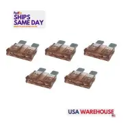 Allstar ALL76364, Set of 5 Brown Plastic Atc/Ato Fuse 7.5 Amp 5Pk Performance Pa