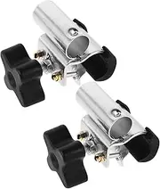2pcs Universal Wheelchair Dining Tray Clamp Tray Table Fixture Attachment For Easy Installation And Adjustment Wheelchair Accessories