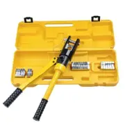 16 Ton Hydraulic Wire Crimper Crimping Tool 10 Dies Battery Cable Lug Terminal
