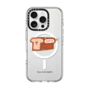 iPhone 16 Pro Clear Case MagSafe Compatible Loaf of Bread