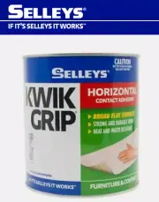 Selleys Kwik Horizontal Contact Adhesive Glue - 1L