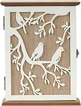 CLSSLVVBN Minimalist Key Boxes Wall Mounted for Home Office Entryway Wooden Wall Mounted Key Cabinet Box Wood Wooden Key Box