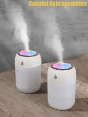 330Ml Portable Usb Led Night Light Mini Car Home Humidifier Mist Purifier New