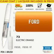 73 Touch Up Paint for Ford Orange FOCUS ST ELECTRIC ORANGE Pen Stick Scratch Chi