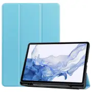 MCC For Samsung Galaxy Tab S10 FE 10.9" Smart Case Cover Pencil Slot X520 X526 [Sky Blue]
