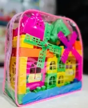 Lego bag Castle dreams plastic building blocks Castle set for kids
