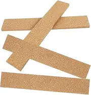 LAPYAPPE Versatile Cork Strips 4 Pack Adhesive Cork Bulletin Bars for Notes Photos Reminders