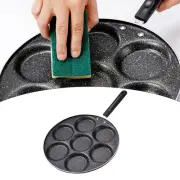 7-hole Omelet Pan for Burger Eggs Ham PanCake Maker Frying Pans