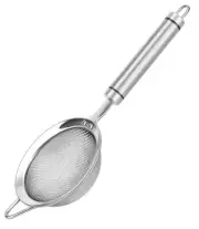 Stainless Steel Fine Mesh Strainers with Handle for Food Rice Oil Noodles