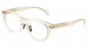 Moncler ME2004D Asian Fit 3003 Men's Glasses Yellow Size 50 - Private Health Rebate - Blue Light Block Available