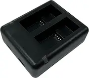 Dual Slot Battery Charger with Type-C USB Cable for Gopro Hero 9 Black Camera Charging Accessories