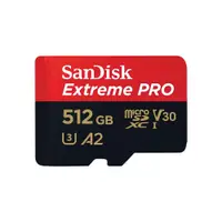 在飛比找蝦皮商城優惠-Sandisk Extreme Pro 512GB Micr